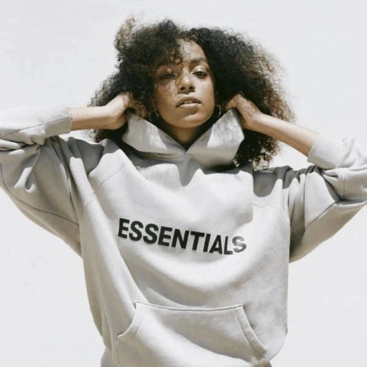 Essentials Printed Oversized Hoodie | ZipUpWear